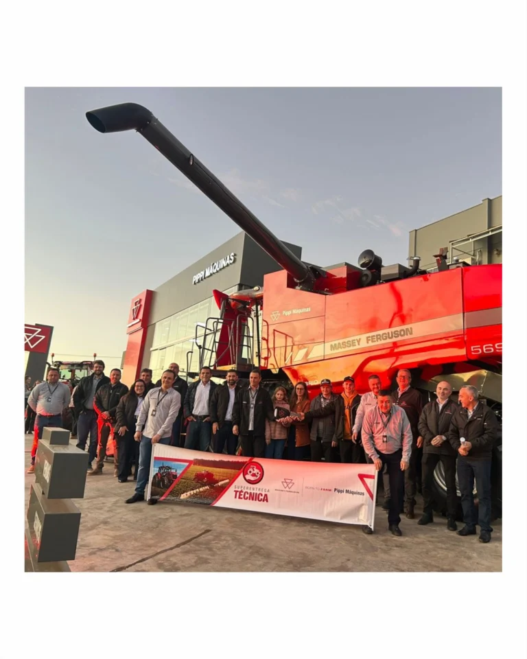  Pippi Máquinas Celebra Nova Era em São Miguel do Oeste com Filial no Padrão Global Massey Ferguson